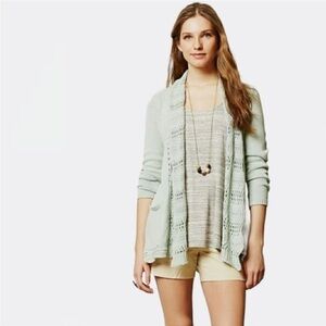 Anthropologie Angel of the North Cardigan